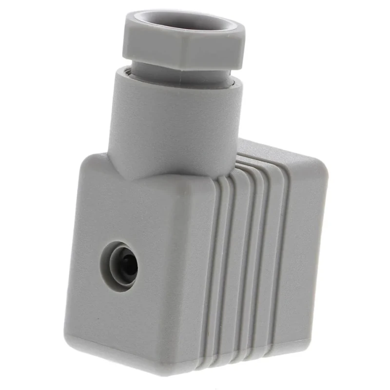 Hirschmann GM Series 2+E DIN 43650 B Solenoid Valve Connector, 250 V AC/DC, 16 A, Grey, IP65, Model 932977106 GM 209 NJ grey