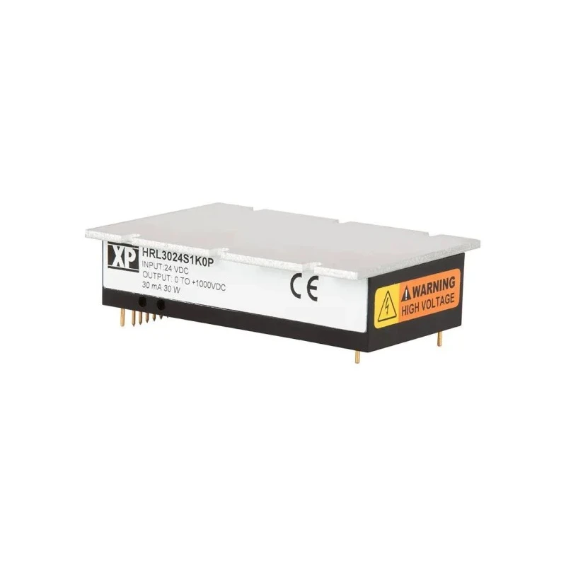 XP Power HRL30 DC/DC Converter, 1500V DC Output, 24V DC Input, 20mA Output Current, 30W Power, Through Hole Mount HRL30