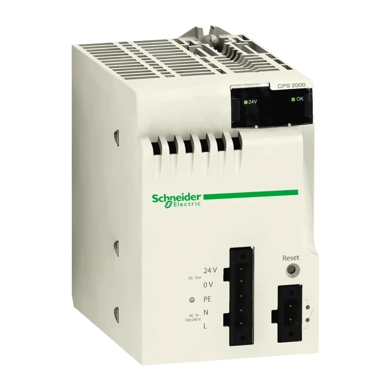 Schneider Electric Modicon X80 Series PLC Power Supply 2.5A Output Current for Modicon M340 BMXCPS2000