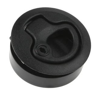 Southco Black Plastic Locking Latch Key Unlock 50 mm Panel Cutout M1-41