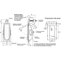 Southco Steel Lockable Compression Latch 109.0 mm Length 41.0 mm Width C2-32-15-3-RS