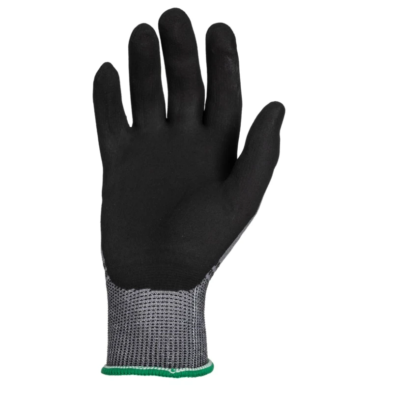 Skytec ARIA 360 Black Grey Foam Nitrile Nylon Work Gloves Size 8 Nitrile Coating SKG00022F