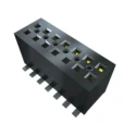 Samtec FLE Series Vertical Surface PCB Socket 16-Contact 2 Row 1.27 mm Pitch Solder FLE-108-01-G-DV-A-K-TR