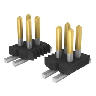 Samtec FTS Series Vertical Surface Mount Pin Header 14 Contacts 1.27 mm Pitch 2 Row Unshrouded FTS-107-01-F-DV-P-TR