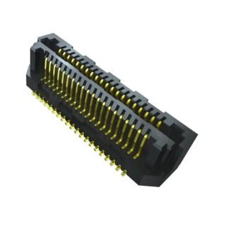 Samtec PCB Header Horizontal Surface Mount 80 Contacts 0.635 mm Pitch 2 Row Shrouded LSS-140-01-L-DV-A-K-TR