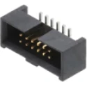 Samtec SHF Series Vertical Surface PCB Header 12 Contacts 1.27 mm Pitch 2 Row Shrouded SHF-106-01-L-D-SM-K-TR