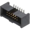 Samtec SHF Series Vertical Surface PCB Header 12 Contacts 1.27 mm Pitch 2 Row Shrouded SHF-106-01-L-D-SM-K-TR
