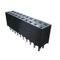 Samtec SQW Series Vertical Surface Through Hole PCB Socket 16-Contact 2 Row 2 mm Pitch Solder SQW-108-01-S-D-VS-A-K-TR