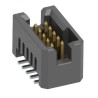 Samtec Vertical Through Hole PCB Header 10 Contacts 1.27 mm Pitch 2 Row Shrouded TFM-105-02-L-D-A-P-TR