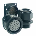 Amphenol Air LB Circular Connector Seal Shell Size 1 Diameter 18 mm Thermoplastic IP67 ECTA544