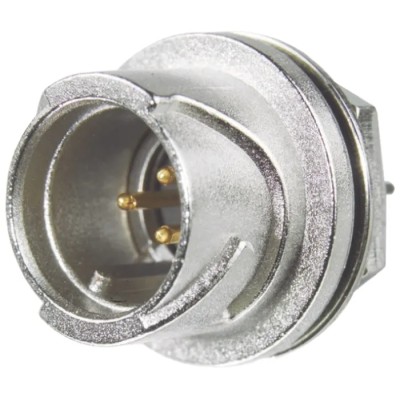 Hirose Industrial Circular Connector, 6 Contacts, Panel Mount, 10.3 mm Connector Size, Socket, Male, IP67 IP68 LF07WBR-6P