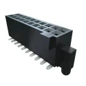 Samtec TFC Series Vertical Surface PCB Header 20 Contacts 1.27 mm Pitch 2 Row Shrouded TFC-110-02-F-D-A-K-TR
