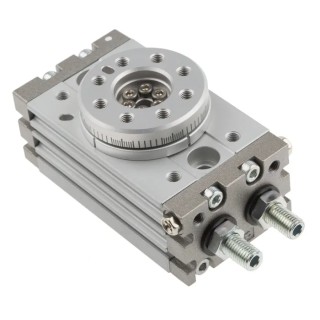 SMC Pneumatic Rotary Actuator 15mm Bore, 190° Rotation, Hollow Axis, 1.67Nm Torque, 1 Mpa Pressure, MSQB10A