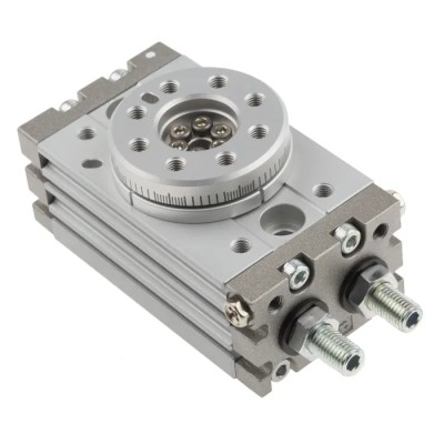 SMC Pneumatic Rotary Actuator 15mm Bore, 190° Rotation, Hollow Axis, 1.67Nm Torque, 1 Mpa Pressure, MSQB10A