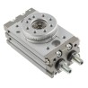 SMC Pneumatic Rotary Actuator 15mm Bore, 190° Rotation, Hollow Axis, 1.67Nm Torque, 1 Mpa Pressure, MSQB10A