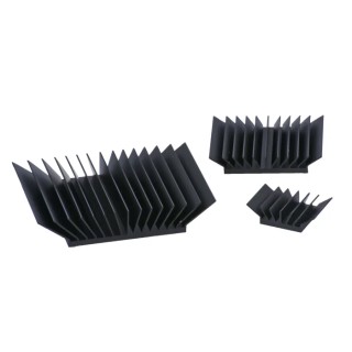 Arcol Ohmite Heatsink, BGA, CPU and GPU Cooling, Black Anodised, 31mm x 31mm x 7.5mm BGAH310-075E