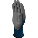 Delta Plus SAFE & STRONG VV811 Blue Grey Polyamide Work Gloves Size 9 Aqua Polymer Coating VV811