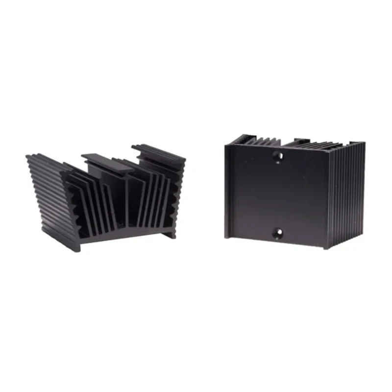 Arcol Ohmite Heatsink for TGHE Series and SOT-227 Devices Black Anodised Aluminium 48.7mm x 35.05mm x 27.94mm VXA-35-101E