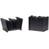 Arcol Ohmite Heatsink for TGHE Series and SOT-227 Devices Black Anodised Aluminium 48.7mm x 35.05mm x 27.94mm VXA-35-101E