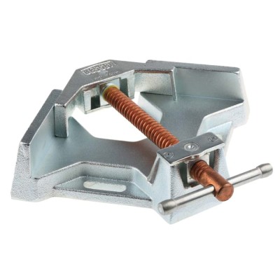 Bessey 90 mm x 177.8 mm Cast Iron Satin Chrome Mitre Clamp WSM 9