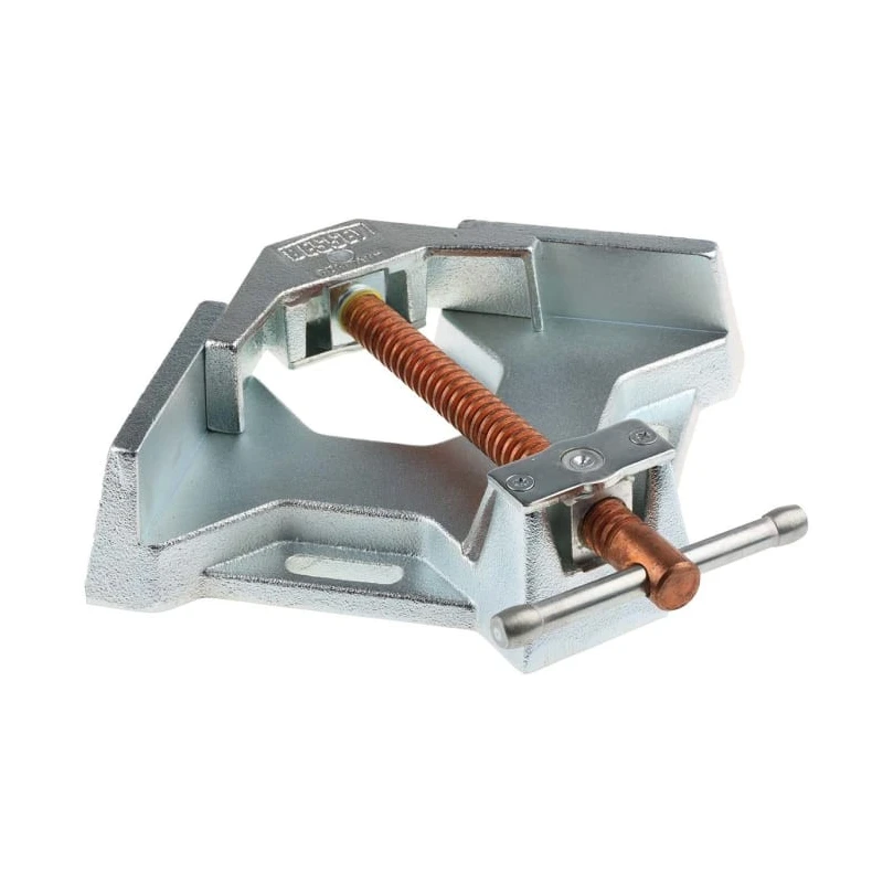 Bessey 90 mm x 177.8 mm Cast Iron Satin Chrome Mitre Clamp WSM 9