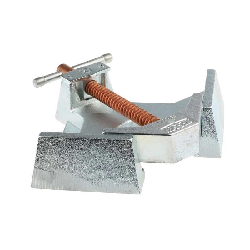 Bessey 90 mm x 177.8 mm Cast Iron Satin Chrome Mitre Clamp WSM 9