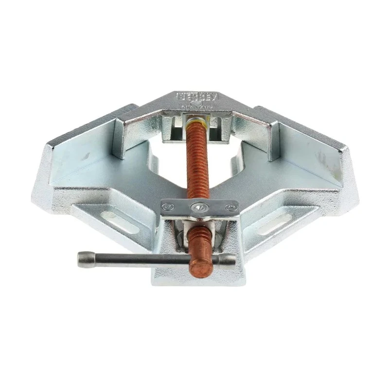 Bessey 90 mm x 177.8 mm Cast Iron Satin Chrome Mitre Clamp WSM 9