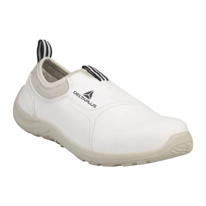 Delta Plus Unisex White Microfibre/PU Safety Shoes Stainless Steel Toe Cap Size UK 6 EU 39 MIAMIS2BC39