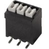 Weidmüller LSF Series PCB Terminal Block 9-Contact 3.5 mm Pitch 1 Row 320V Push-In Connection 1250440000