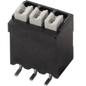Weidmüller LSF Series PCB Terminal Block, 5-Contact, 3.5 mm Pitch, 1 Row, Push-In Actuator Connection, 300V, 10A 1250390000