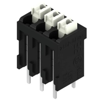 Weidmüller LSF Series PCB Terminal Block 3-Contact 3.81 mm Pitch 1 Row 17.5A 320V Push-in Wire Connection 1825800000