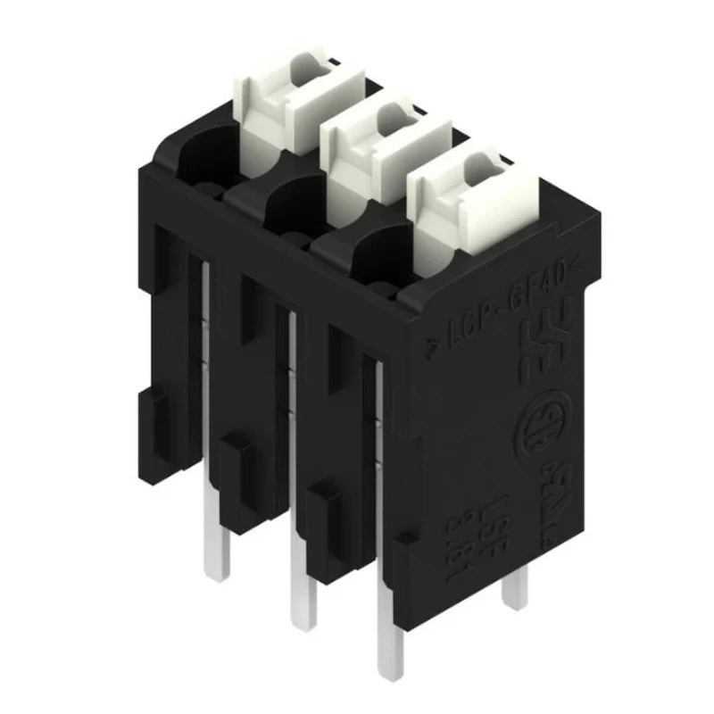 Weidmüller LSF Series PCB Terminal Block 3-Contact 3.81 mm Pitch 1 Row 17.5A 320V Push-in Wire Connection 1825800000