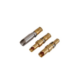 CONEC size 3.6 mm Male Solder Cup D-Sub Connector Power Contact Gold over Nickel 40A 131C10049X