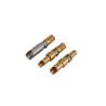 CONEC size 3.6 mm Male Solder Cup D-Sub Connector Power Contact Gold over Nickel 40A 131C10049X