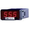 Baumer PA213 Series Digital Voltmeter DC, LED Display 3-Digits ±0.1 % rdg + 3 Digits, 22 mm Cutout, 44 mm Width PA213