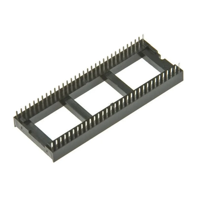Winslow 1.77 mm Pitch Vertical 28 Way Through Hole Stamped Pin Open Frame DIL Socket 10A W3128/407TRC