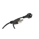 CONEC IC Socket USB Cable Male USB Type A to Male Mini USB Type B Black 2 m 17-250031