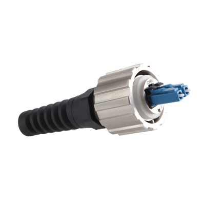 CONEC Industrial LC UPC Single Mode Duplex Fibre Optic Plug 4.5 to 8.0 mm Fibre Size 17-300200