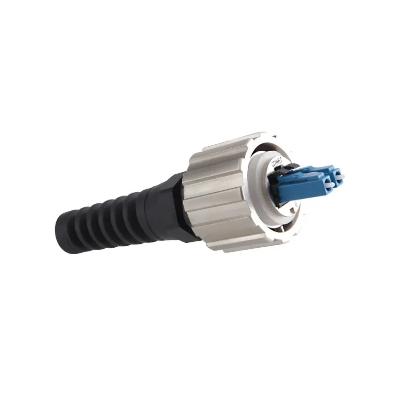 CONEC Industrial LC UPC Single Mode Duplex Fibre Optic Plug 4.5 to 8.0 mm Fibre Size 17-300200