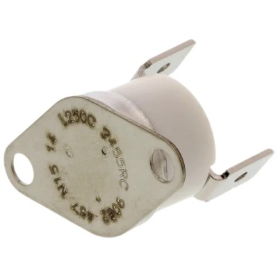 Honeywell Commercial Thermostat, Bracket Mount, SPST, 15A at 250V AC, Closes at 210°C, Max Open 260°C 2455RC-90820467