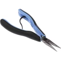 Lindstrom 1-Piece Long Nose Plier Serrated 158.5mm Overall Length Dual Component Handle RX 7891