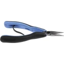Lindstrom 1-Piece Long Nose Plier Serrated 158.5mm Overall Length Dual Component Handle RX 7891