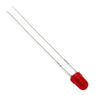 Ledtech 2.1 V Red LED 3 mm (T-1) Through Hole L4RR L4RR3000G1EP4