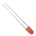 Kingbright 2.5 V Orange LED 3 mm (T-1) Through Hole Diffused Lens L-934ND