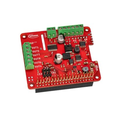 Infineon Raspberry Pi Power Management HAT TLE94112ES 20V Input, 4A Output TLE94112ES