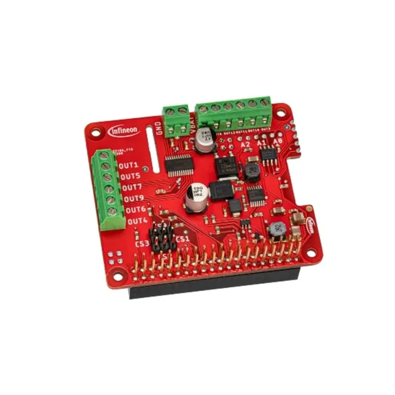 Infineon Raspberry Pi Power Management HAT TLE94112ES 20V Input, 4A Output TLE94112ES