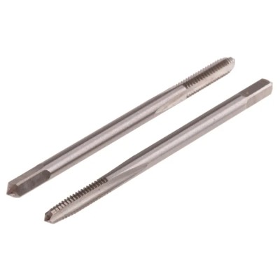 RS PRO BA Standard 6 BA Thread Straight Flute Hand Tap Set, HSS, Right Hand Thread, 44.5mm Overall Length 151-886