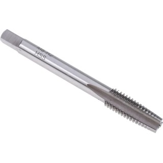 RS PRO Threading Tap, M8 Thread, Metric Standard, Straight Flute Taper, HSS, Right Hand, 72mm Length 152-108