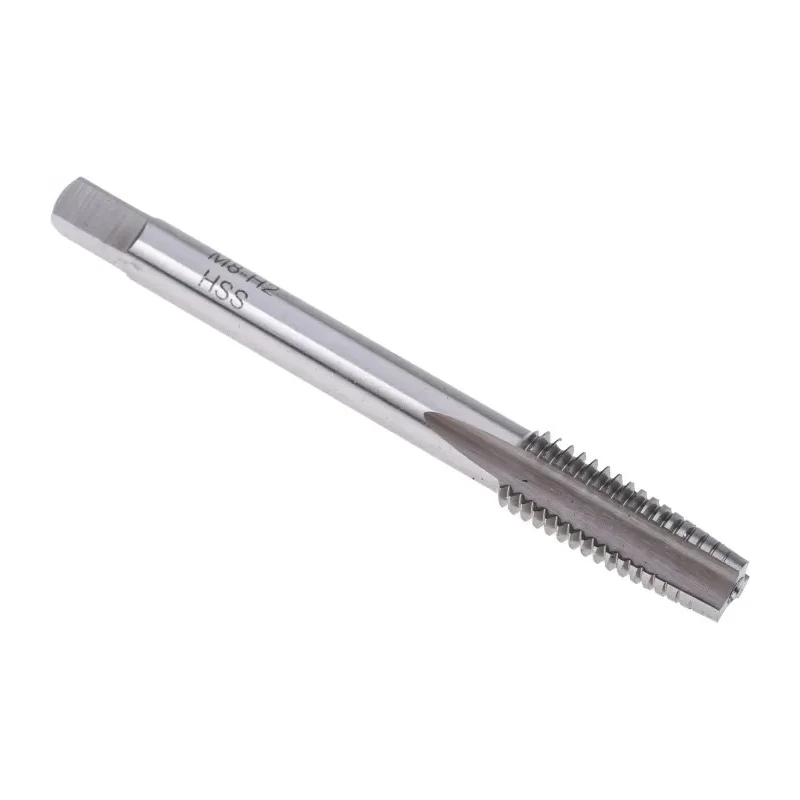 RS PRO Threading Tap, M8 Thread, Metric Standard, Straight Flute Taper, HSS, Right Hand, 72mm Length 152-108