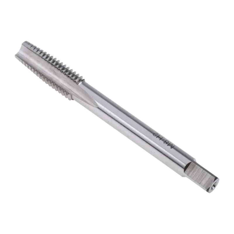 RS PRO Threading Tap, M8 Thread, Metric Standard, Straight Flute Taper, HSS, Right Hand, 72mm Length 152-108